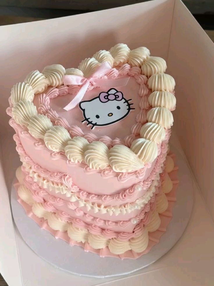 Bento Cake Hello Kitty rose